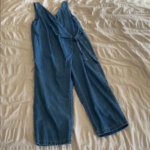 Zara Denim Jumpsuit